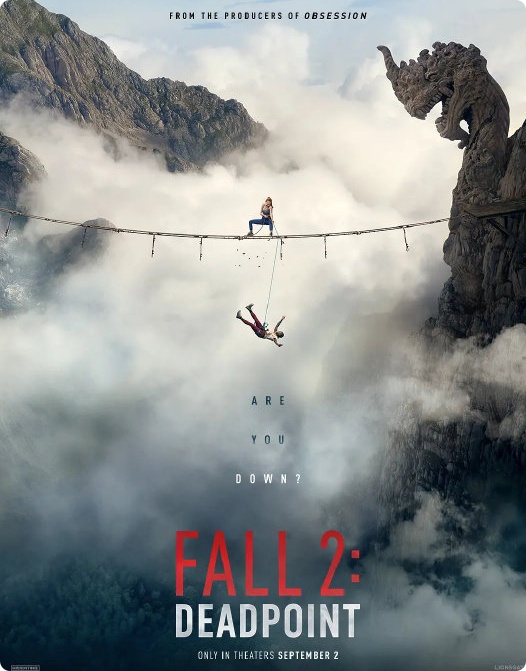 绝境求生!高空惊悚续作《坠落2:死点》定档9月4日